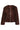 Kort paillettenjasje met ritssluiting | Brown
