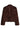 Kort paillettenjasje met ritssluiting | Brown