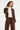 Kort paillettenjasje met ritssluiting | Brown