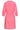 Korte Jurk Met Geborduurd Palmmotief En Ceintuur | Old Pink