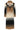 Lange Jas met Degradé Print | Sand - Black