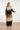 Lange Jas met Degradé Print | Sand - Black