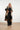Lange Jas met Degradé Print | Sand - Black