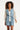 Lichtblauw Denim Look Gilet Met Ceintuur | Denim