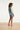 Lichtblauw Denim Look Gilet Met Ceintuur | Denim