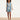 Lichtblauw Denim Look Gilet Met Ceintuur | Denim