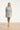Lichtblauwe Jurk Met Witte Broderie Print | Light Blue - Off White