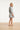 Lichtblauwe Jurk Met Witte Broderie Print | Light Blue - Off White