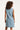 Lichtblauwe Mouwloze Denim Look Jurk | Denim