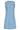Lichtblauwe Mouwloze Denim Look Jurk | Denim
