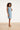Lichtblauwe Mouwloze Denim Look Jurk | Denim