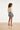Lichtblauwe Tencel Shorts Met Elastische Taille | Denim