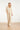Linnen Look Wide Leg Broek In Crème Beige | Off White