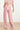 Linnen Wide Leg Pantalon | Pink