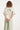 Losse Top Met Groene En Beige Bladprint En V-Hals | Soft Green - Muticolour