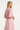 Luchtige Linnen Midi-Jurk Met Vetersluiting | Pink