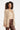 Luxe Faux Fur Gilet met Lange Lengte | Sand
