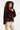 Luxe Faux Fur Jas | Bordeaux