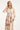 Maxi-Jurk Met Roest En Zand Palm Print En Tassel-Ceintuur | Sand - Brique