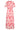 Maxi-Jurk met Zigzag Aztec Print in Roze en Wit | Red - Pink