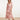 Maxi Overslagjurk Met Roze Zebra-Style Print | Brique - Old Pink