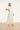 Maxi Rok Met Abstracte Structuur En Elastische Taille | White