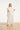 Maxi Rok Met Abstracte Structuur En Elastische Taille | White