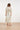 Midi Jurk Met Groene En Beige Bladprint En Ceintuur | Soft Green - Muticolour