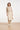 Midi Rok van Faux Leather | Stone