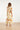 Midi V Hals Jurk Met Oranje Aztec Print | White - Yellow