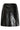 Mini Rok van Glanzend Faux Leather | Black
