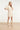 Mini Rok met Pailletten en Fringe Structuur | Off White