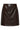 Mini Rok van Glanzend Faux Leather | Dark Brown