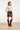 Mini Rok van Glanzend Faux Leather | Dark Brown