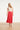 Mouwloze Rib Top Met Contrasterende Boorden | Off White - Fuchsia