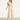 Mouwloze Rib Top Met Contrasterende Boorden | Sand - Off White