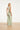Mouwloze Rib Top Met Contrasterende Boorden | Off White - Soft Green