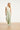 Mouwloze Rib Top Met Contrasterende Boorden | Off White - Soft Green