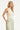 Mouwloze Rib Top Met Contrasterende Boorden | Off White - Soft Green