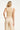 Mouwloze Rib Top Met Contrasterende Boorden | Sand - Off White