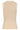 Mouwloze Rib Top Met Contrasterende Boorden | Sand - Off White