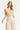 Mouwloze Rib Top Met Contrasterende Boorden | Sand - Off White