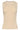 Mouwloze Rib Top Met Contrasterende Boorden | Sand - Off White