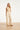 Mouwloze Rib Top Met Contrasterende Boorden | Sand - Off White