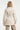 Off-White Blazerjas Met Ceintuur En Visgraatdessin | Sand