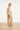 Off White Blouse Met Gouden Borduursels En Koorddetail | Off White - Sand
