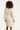 Off White Jurk Met Gouden Borduursels En Taille Elastiek | Off White - Sand