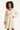 Off White Jurk Met Gouden Borduursels En Taille Elastiek | Off White - Sand