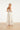 Off White Maxi Jurk Met Broderie En Ceintuur | White