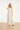 Off White Maxi Jurk Met Broderie En Ceintuur | White